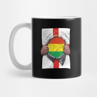 Bolivia Flag English Flag Ripped - Gift for Bolivian From Bolivia Mug